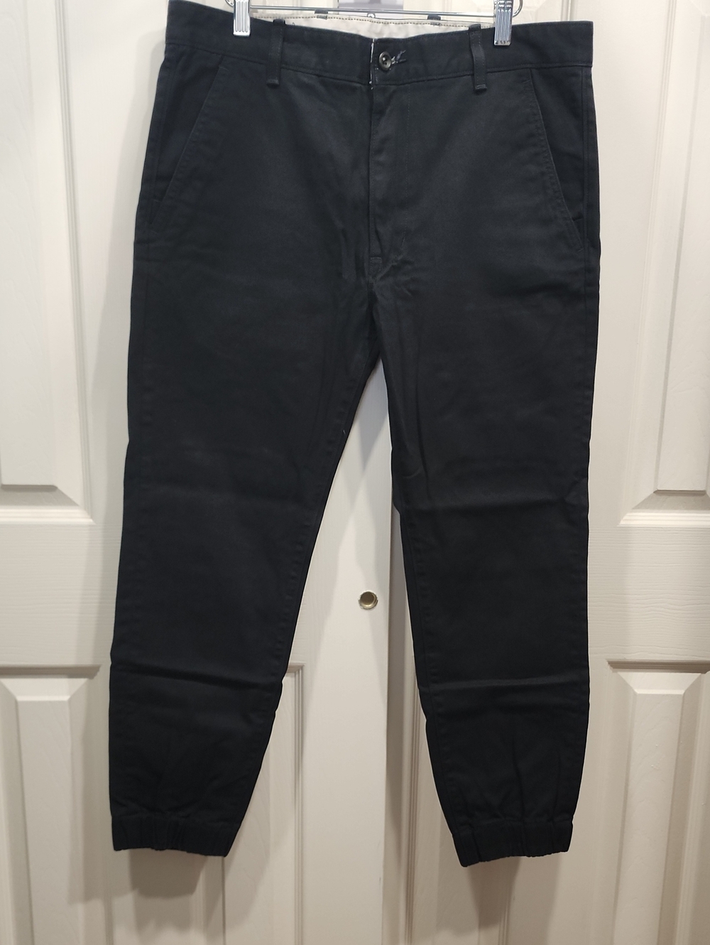 Levi's Men's Black Stretch Chino Jogger Pants 33X30